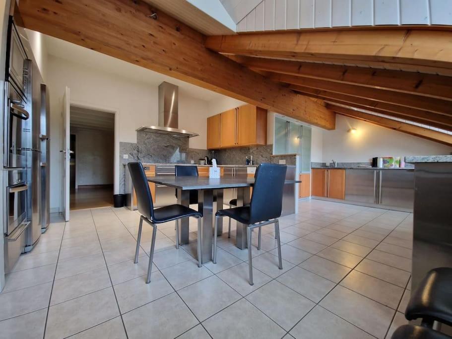 דירות ז'נבה Penthouse In Cologny Switzerland מראה חיצוני תמונה